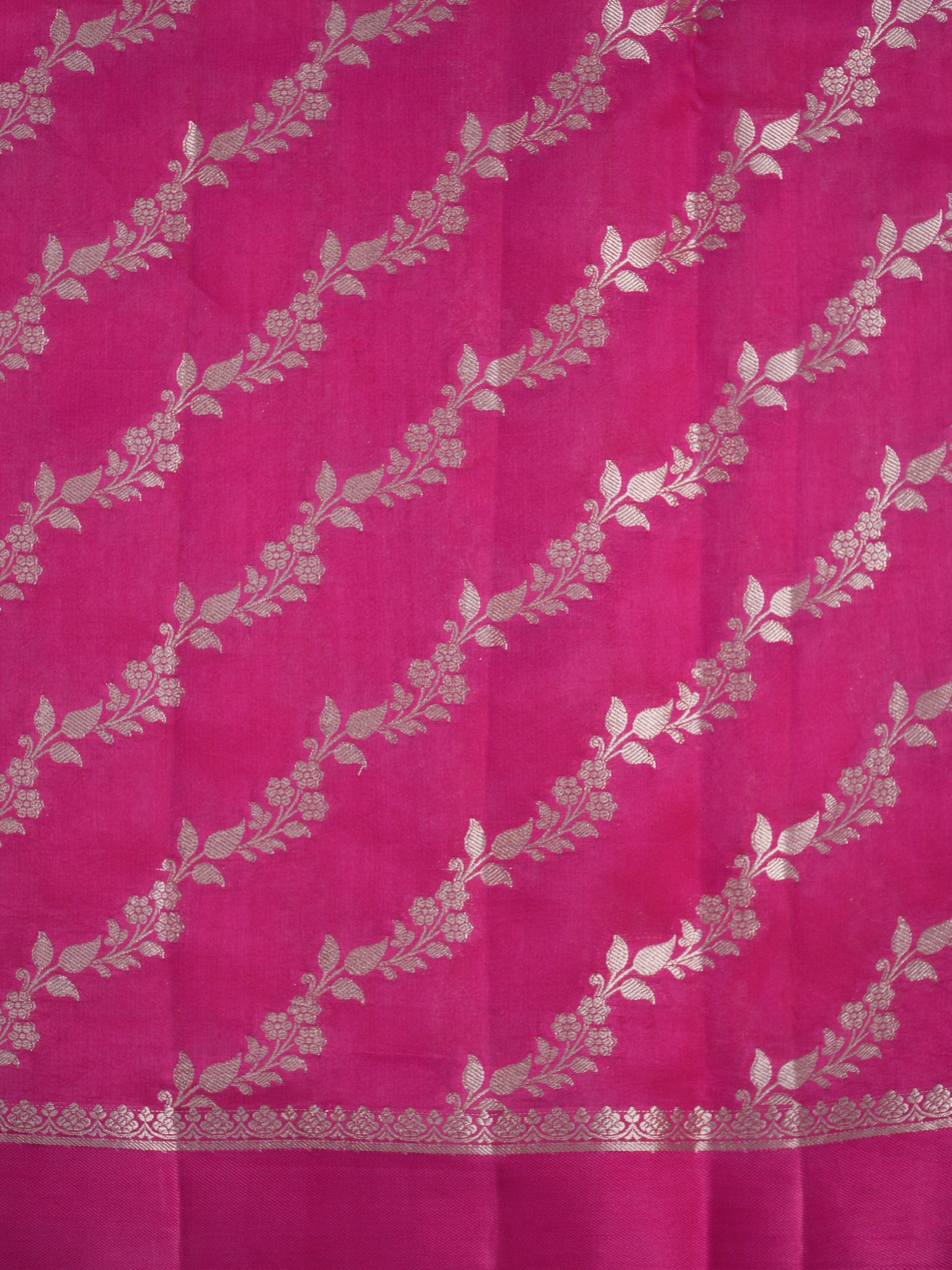 Banarasi Pure Katan Plain Saree