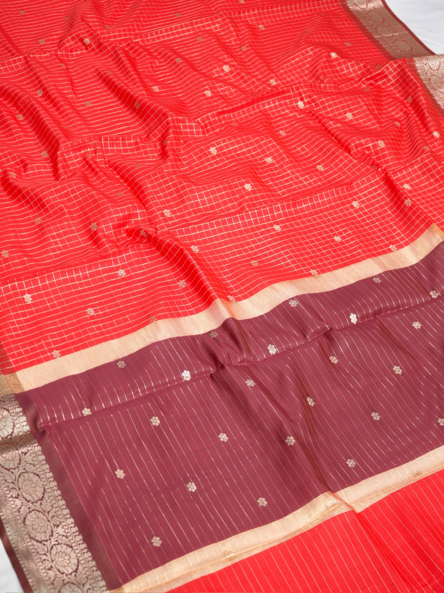 Banarasi Semi Katan Silk Saree