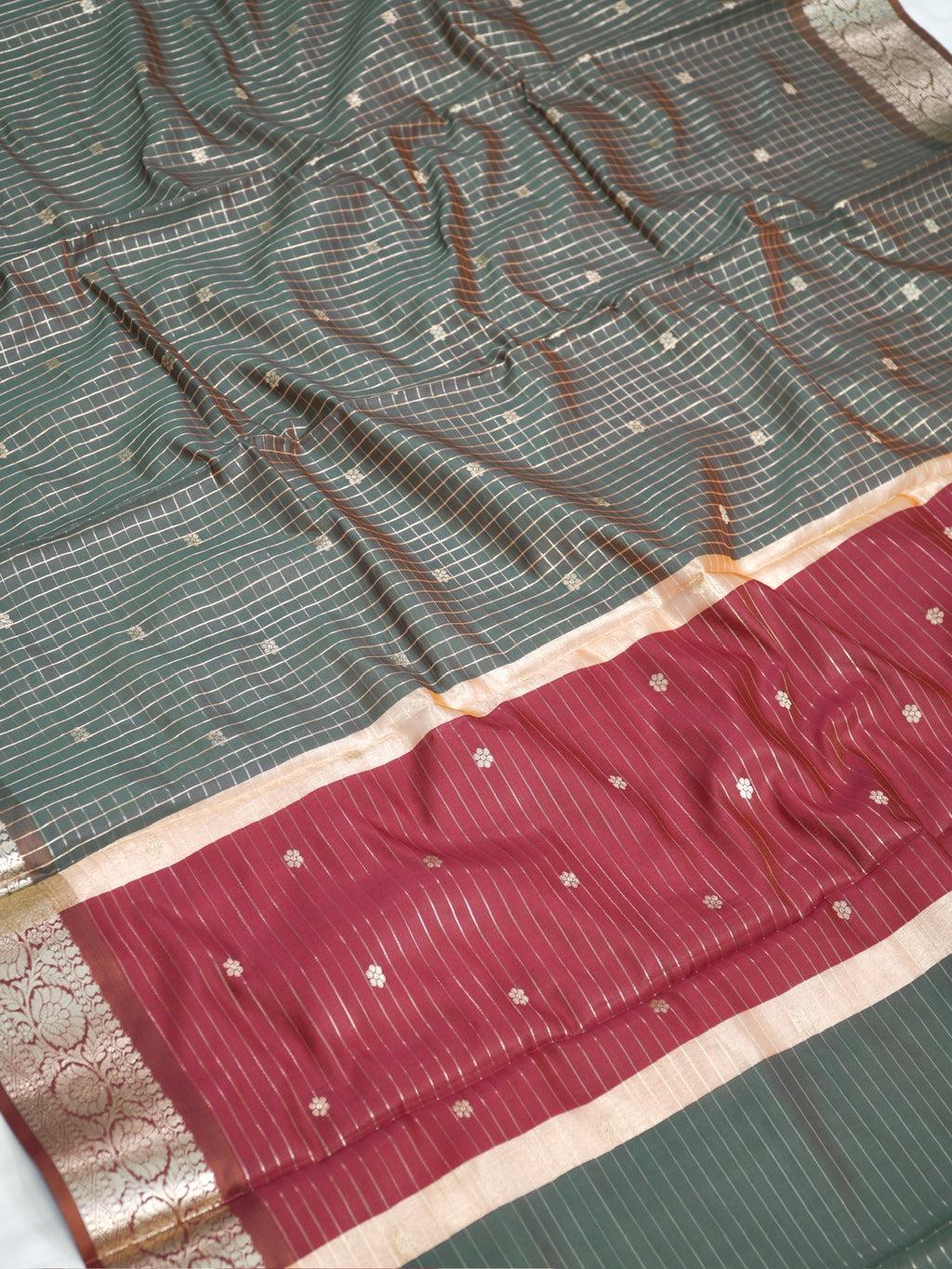 Banarasi Semi Katan Silk Saree