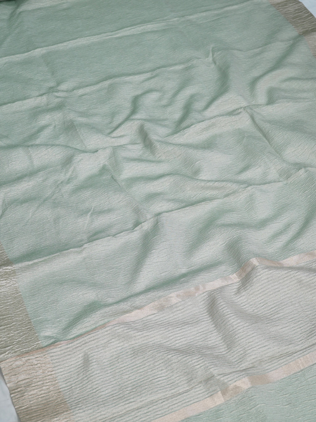 Banarasai Tissue Crush Saree