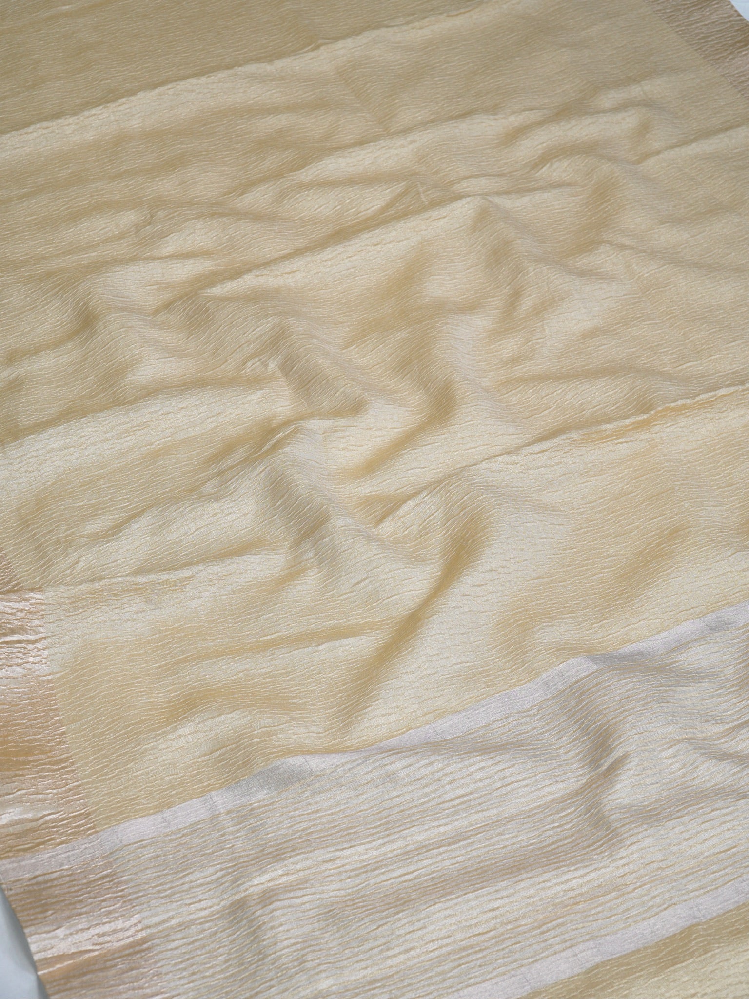 Banarasi Tissue Crush Saree
