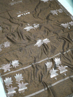Banarasi Linen Soft Silk Saee