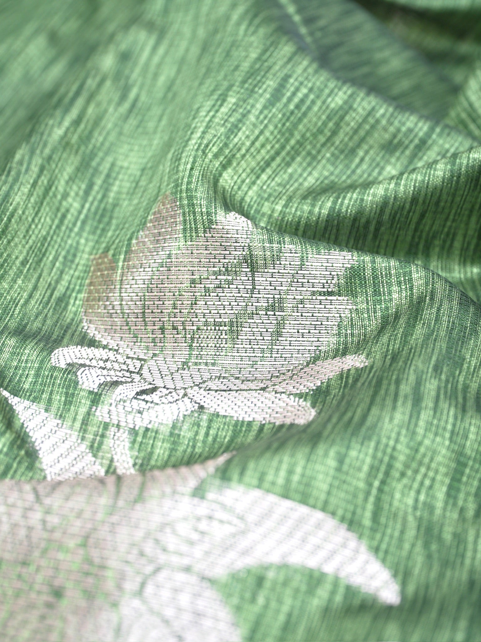Banarasi Linen Soft Silk Saee