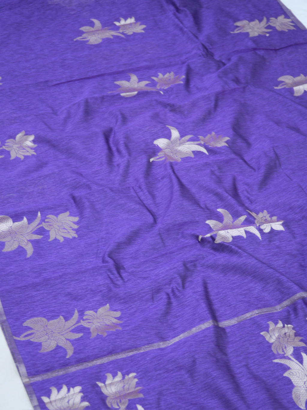 Banarasi Linen Soft Silk Saee