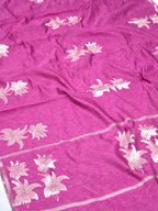 Banarasi Linen Soft Silk Saee