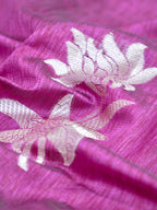 Banarasi Linen Soft Silk Saee