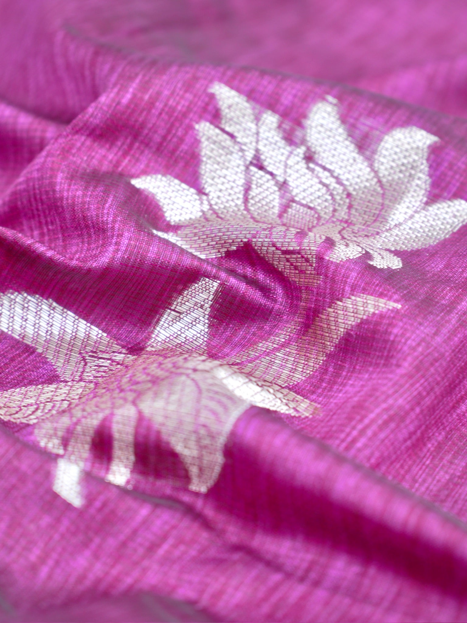 Banarasi Linen Soft Silk Saee