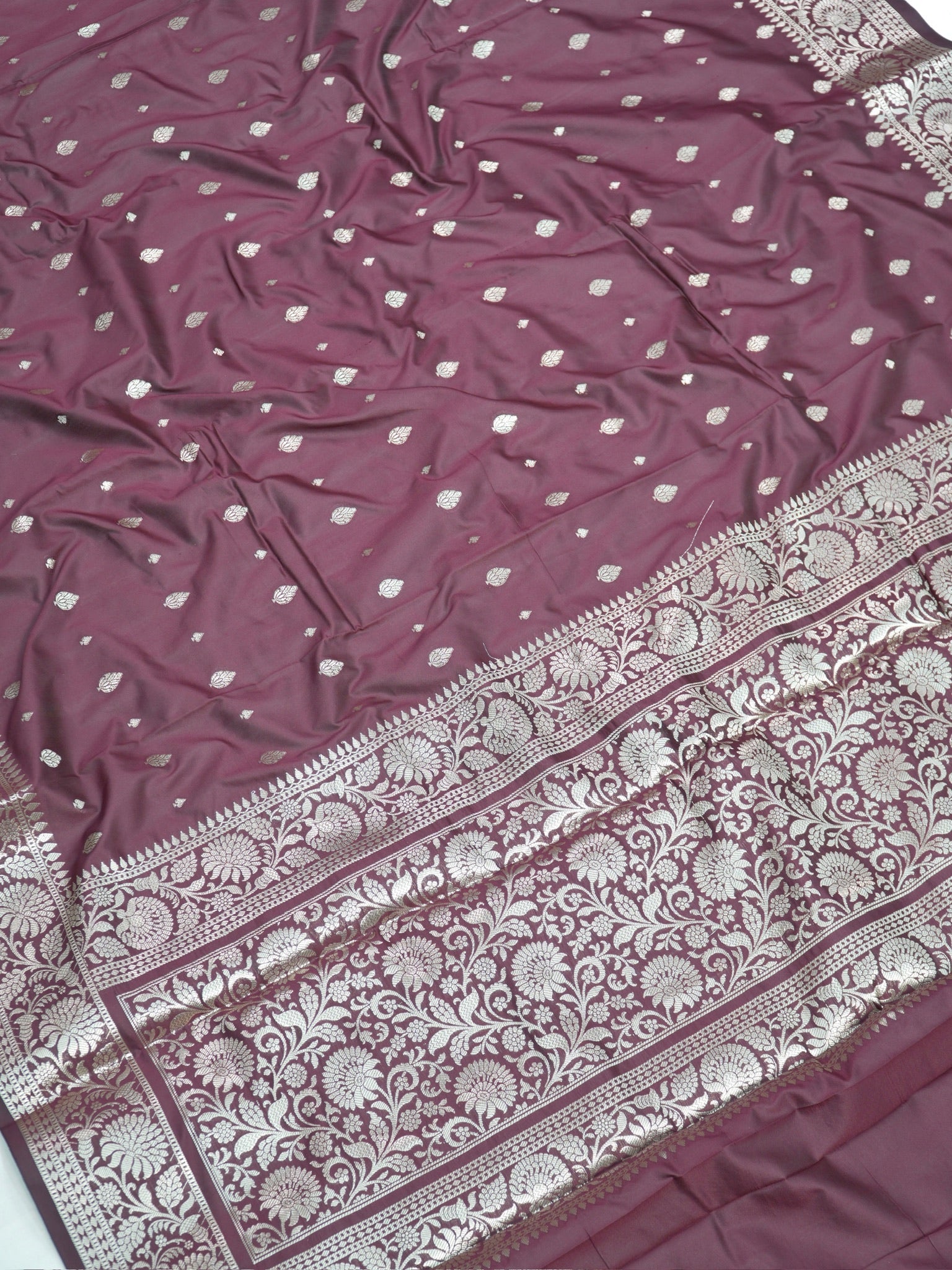 Banarasi Semi Katan Silk Saree