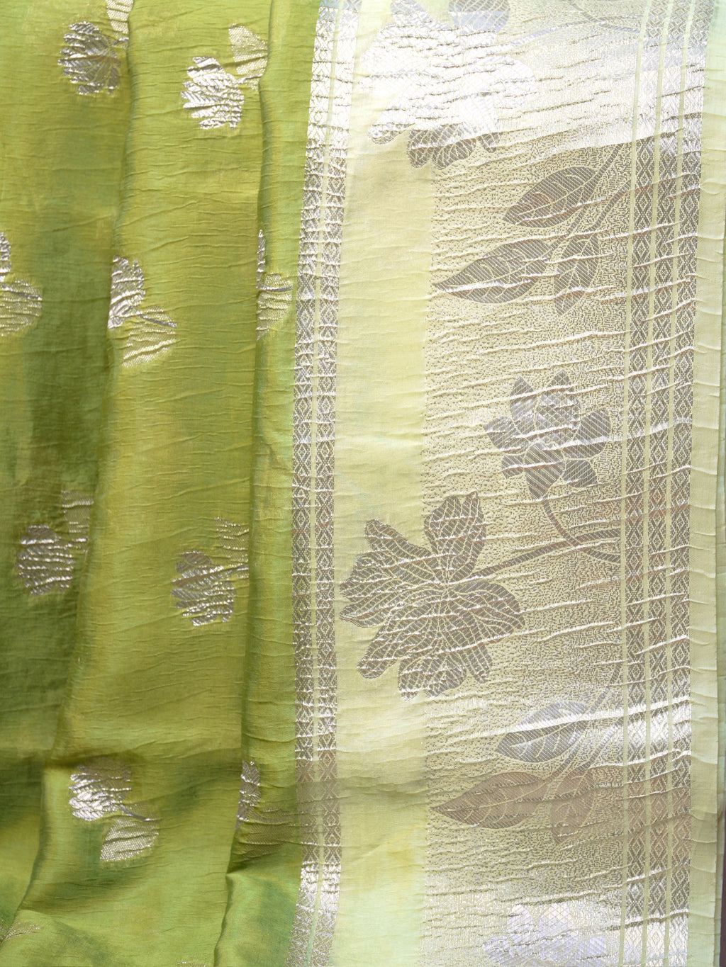 Banarasi Viscose Crush Saree