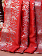 Banarasi Viscose Crush Saree