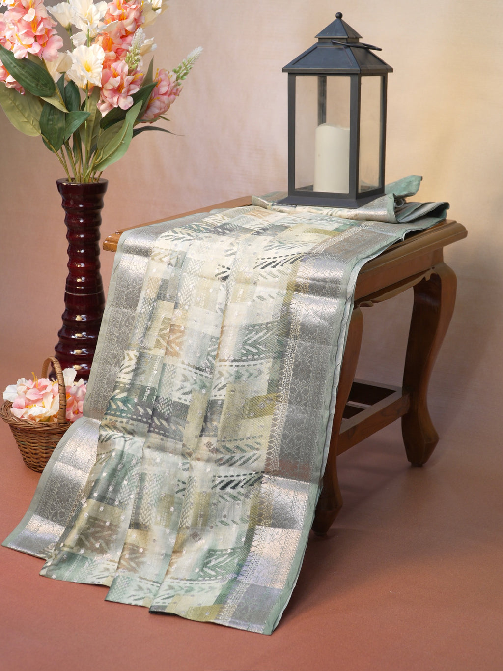 Banarasi Pure Katan Digital Print Saree