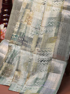 Banarasi Pure Katan Digital Print Saree