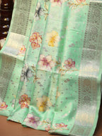 Banarasi Pure Katan Digital Print Saree