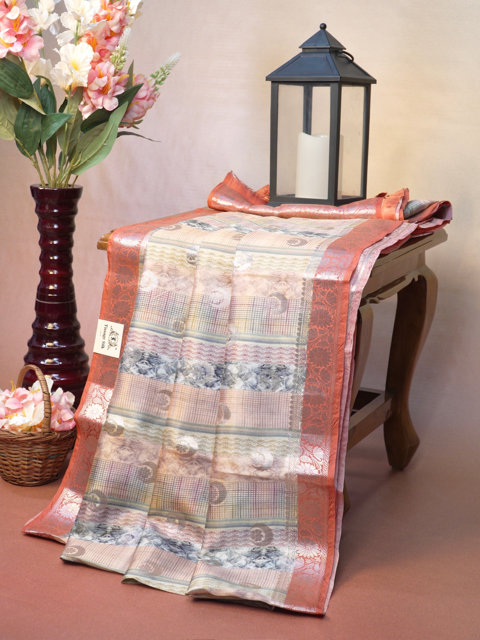 Banarasi Pure Katan Silk Digital Print Saree