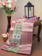 Banarasi Pure Katan Digital Print Saree