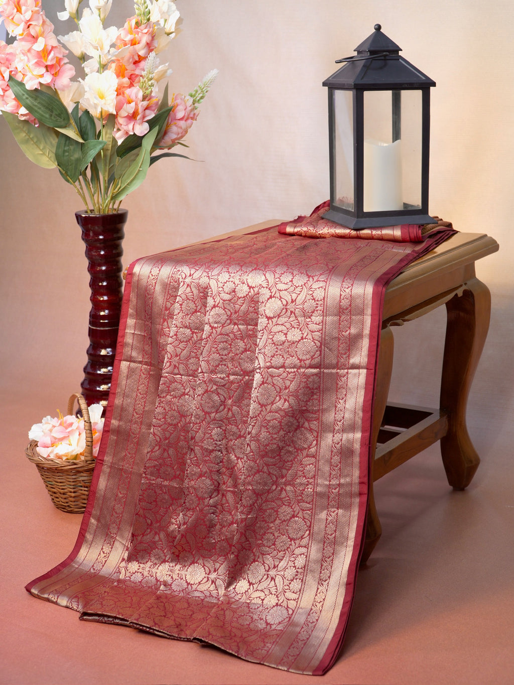 Banarasi Pure Katan Brocade Silk Saree
