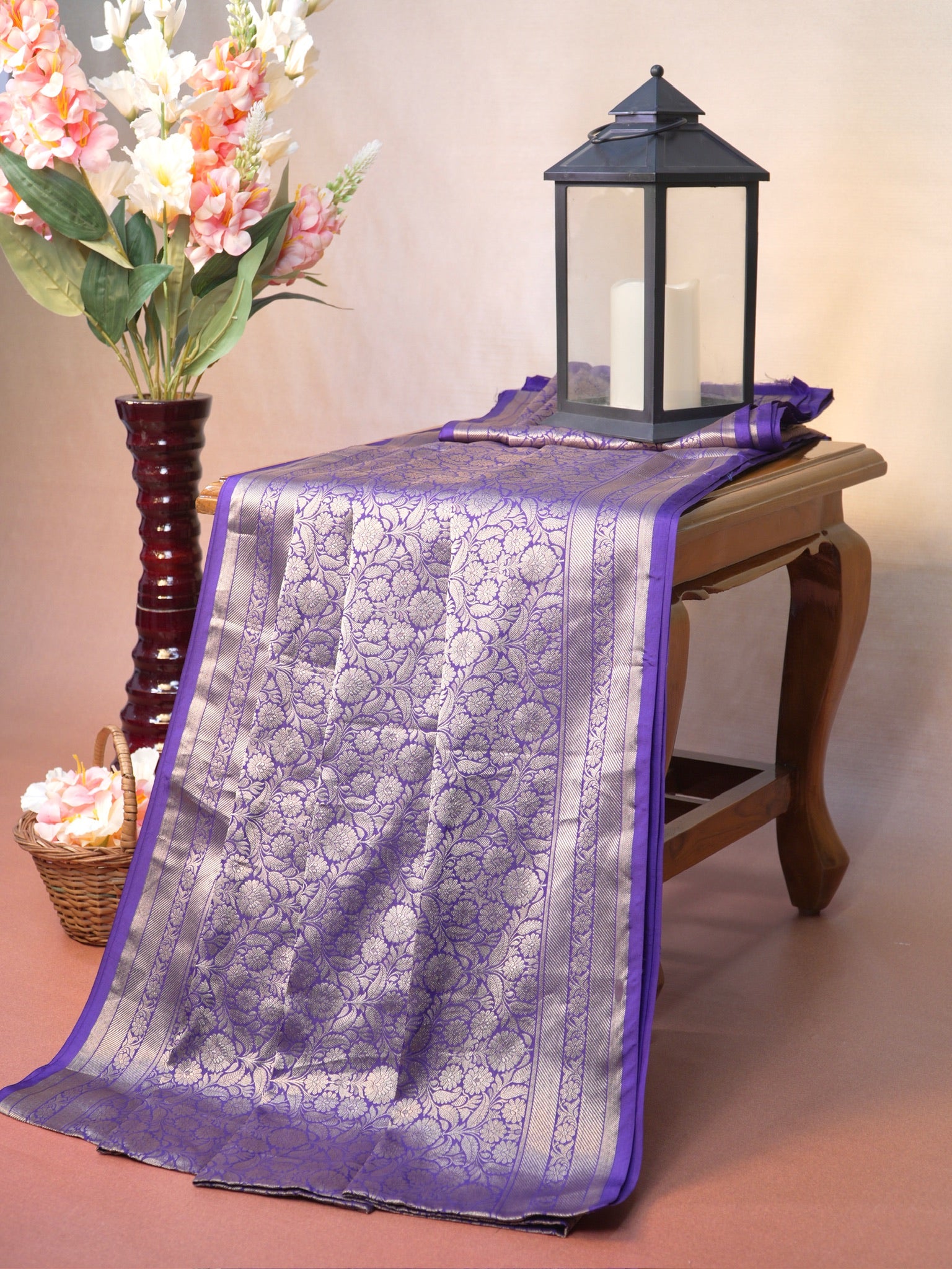 Banarasi Pure Katan Brocade Silk Saree