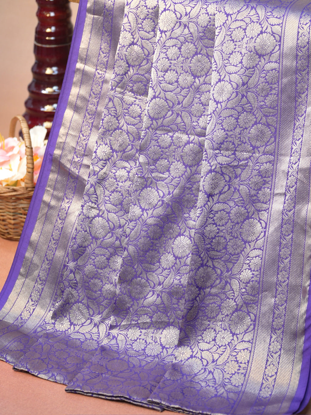 Banarasi Pure Katan Brocade Silk Saree