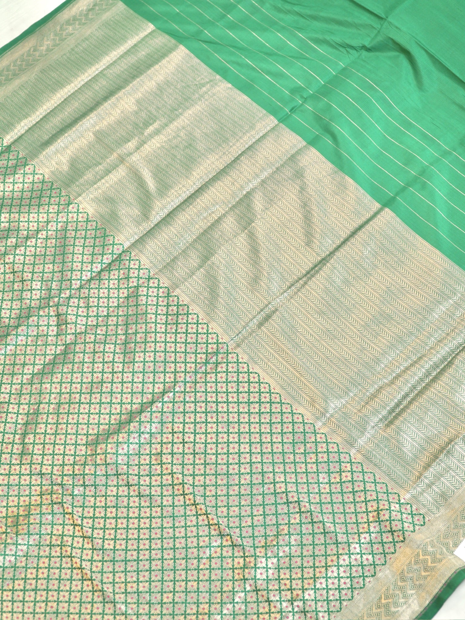 Banarasi Pure Katan Brocade Silk Saree