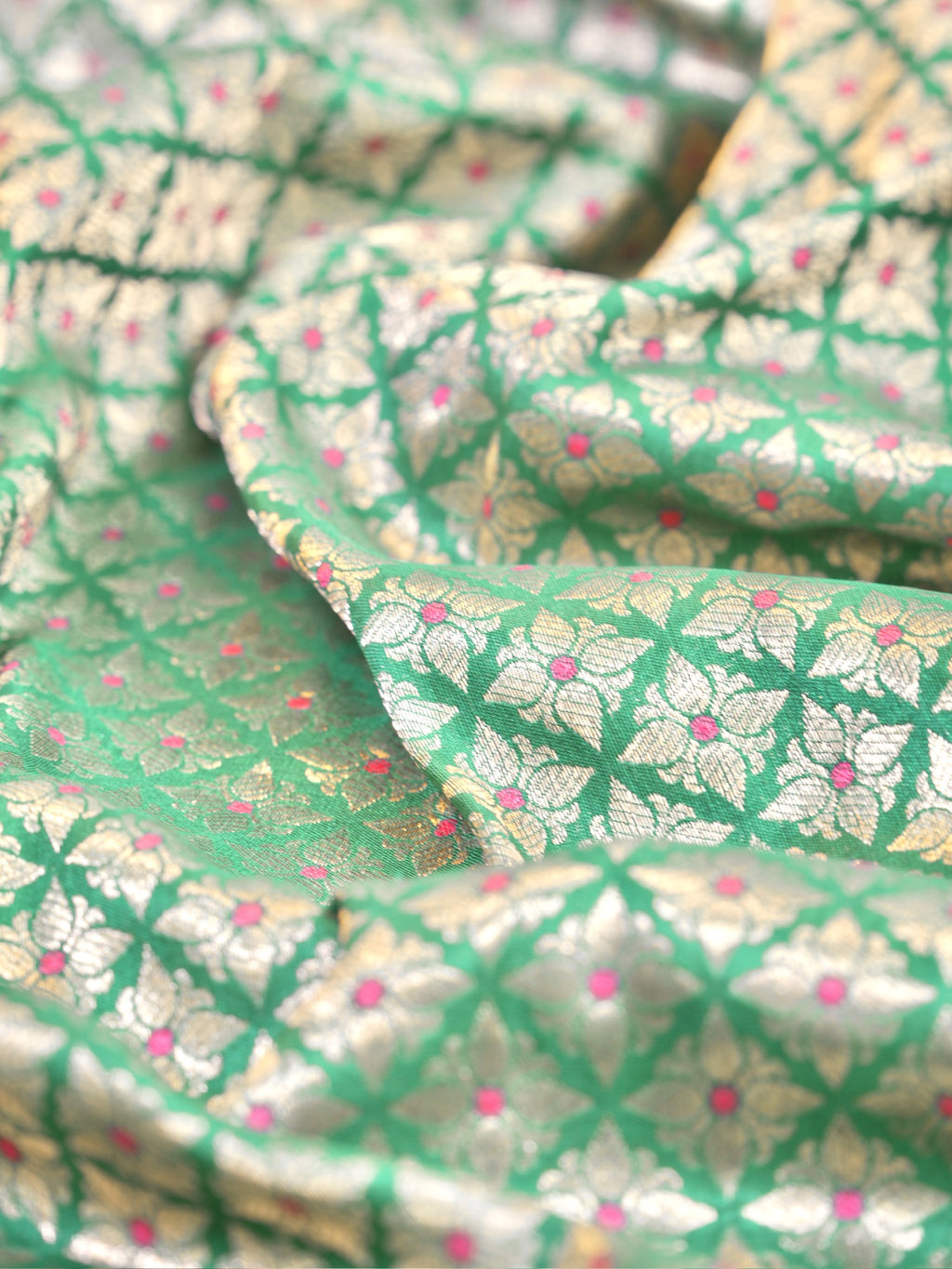 Banarasi Pure Katan Brocade Silk Saree