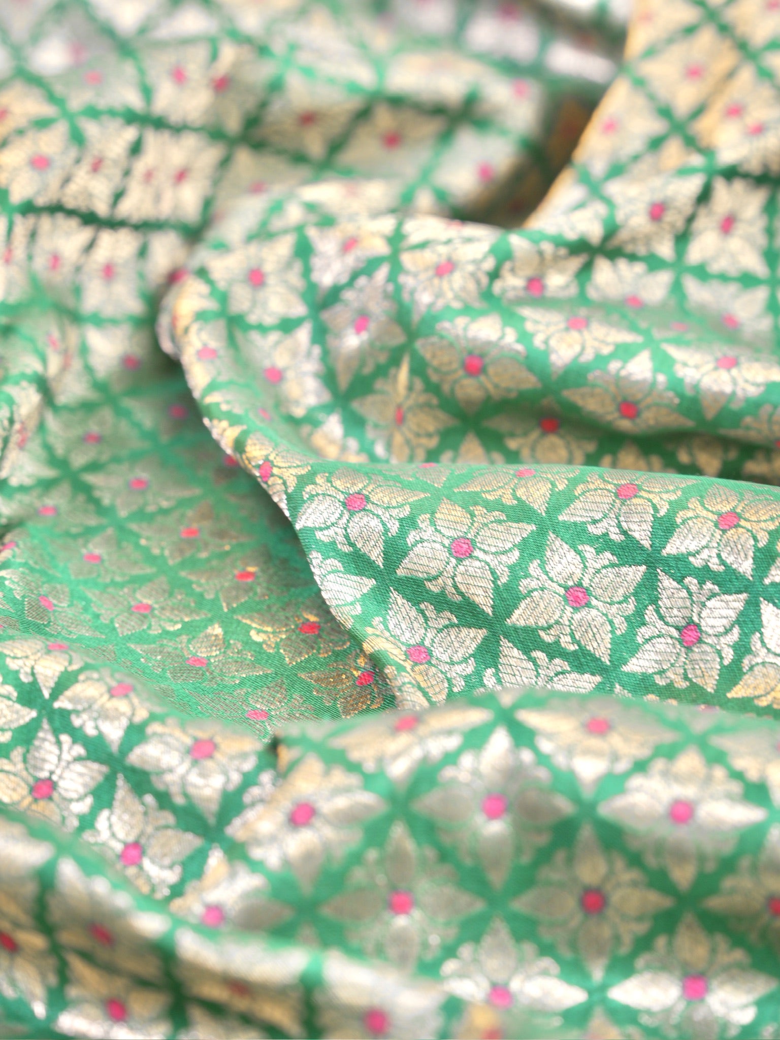 Banarasi Pure Katan Brocade Silk Saree