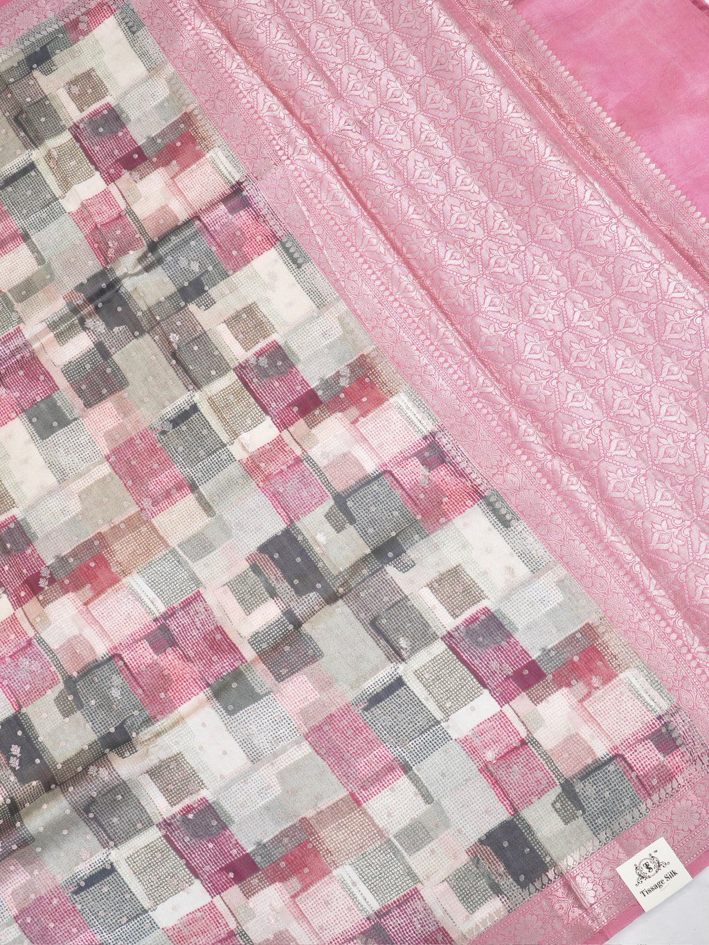 Banarasi Pure Katan Digital Print Saree