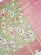 Banarasi Pure Katan Digital Print Saree