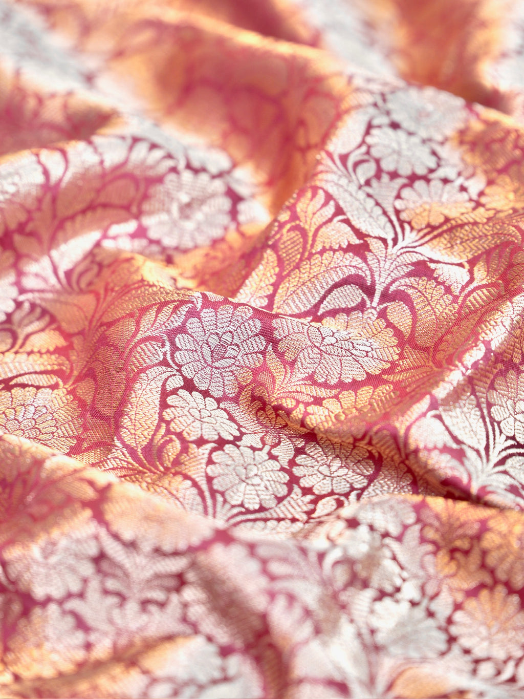 Banarasi Pure Katan Brocade Silk Saree