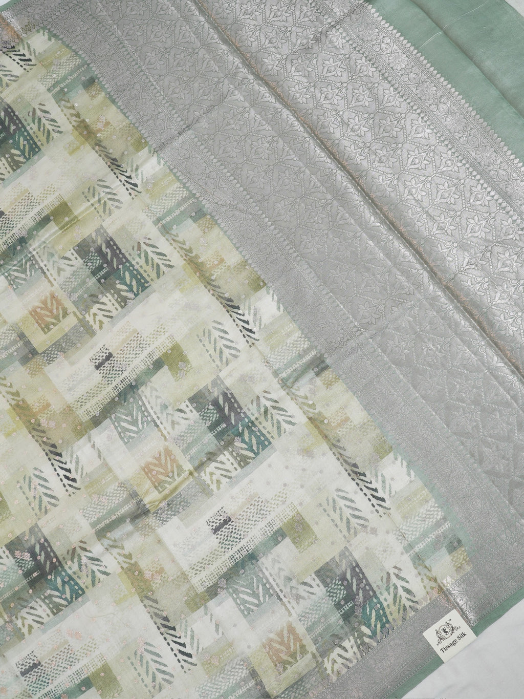 Banarasi Pure Katan Digital Print Saree