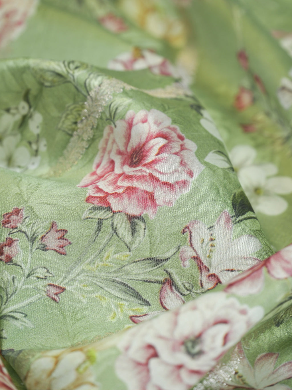Banarasi Pure Katan Digital Print Saree