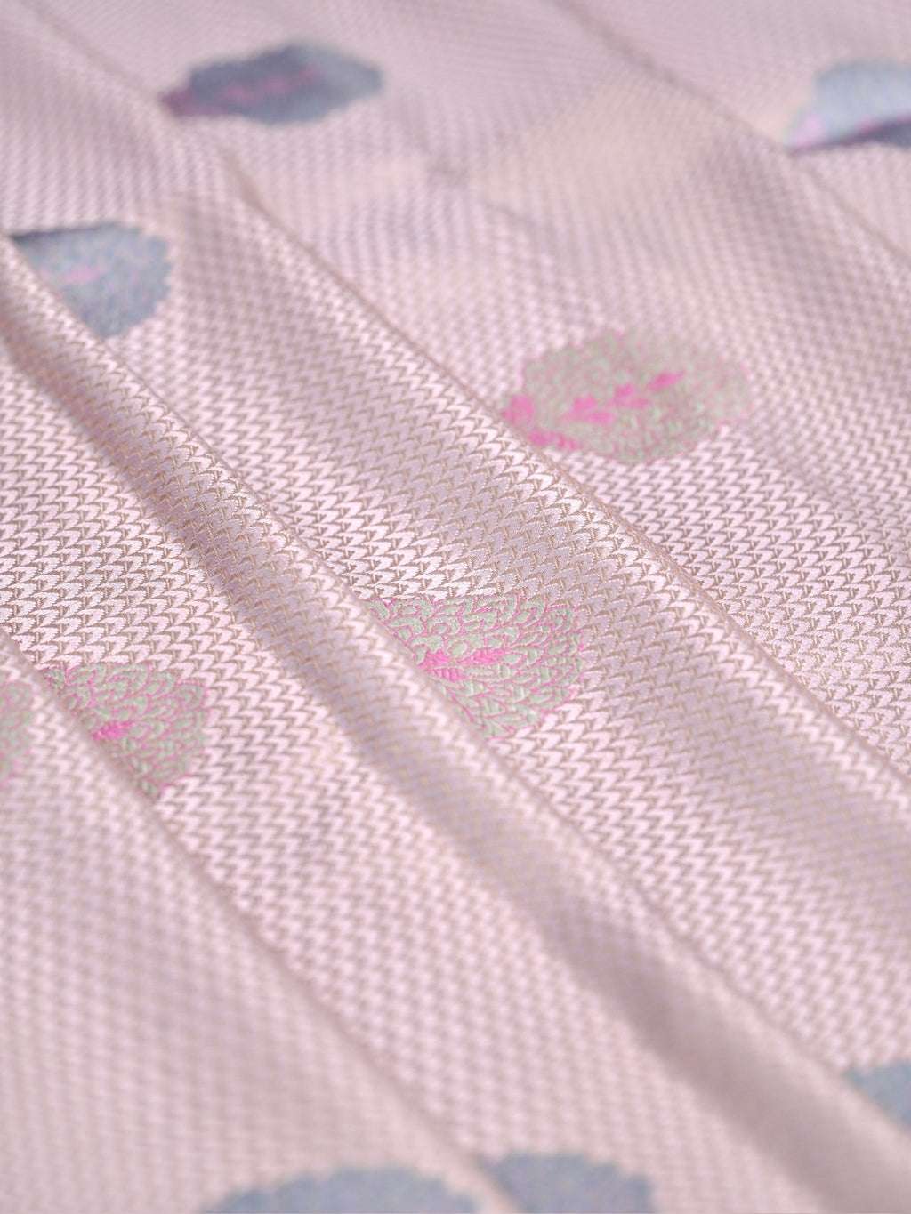Handloom Banarasi Pure Katan Silk Brocade Fabric