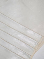 Banarasi Handloom Pure Katan Silk Brocade Jhilmil Fabric with Pure Zari
