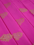 Banarasi Pure Mushru Handloom Kadhuwa Buta Fabric with Meenakari