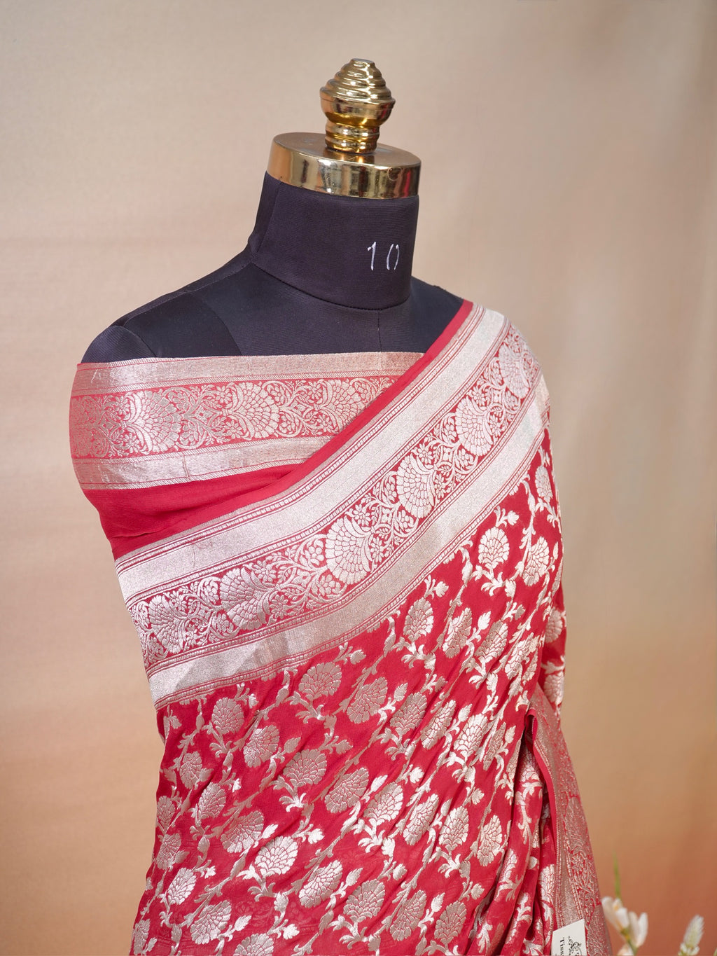 Banarasi Pure Khaddi Georgette Saree