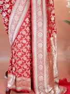Banarasi Pure Khaddi Georgette Saree