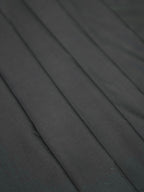 Midnight Black Banarasi Pure Katan Silk Satin Fabric