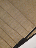Banarasi Pure Katan Silk Zigzag Handloom Sona Mina fabric
