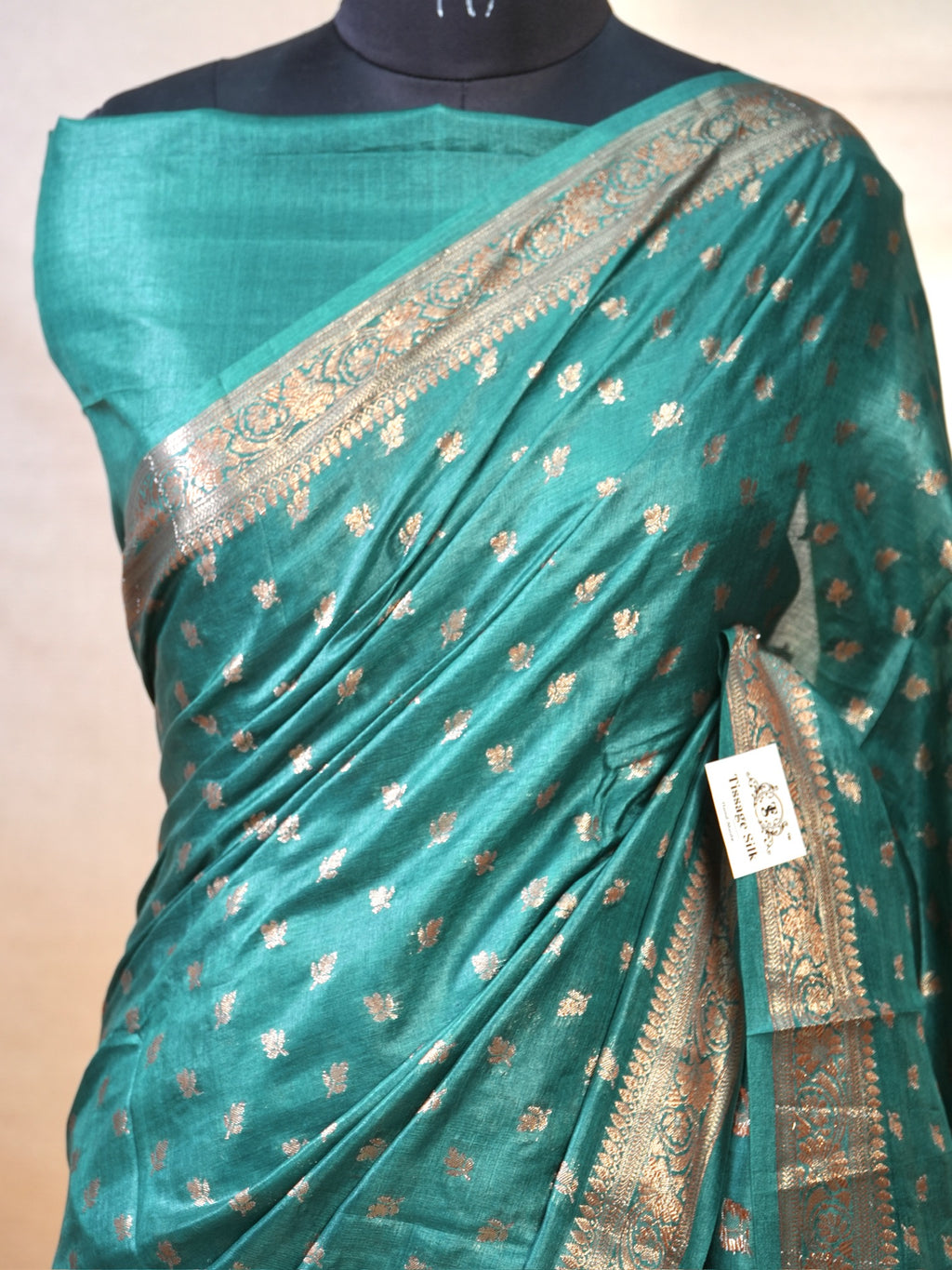 Banarasi Pure Tussar Silk Saree