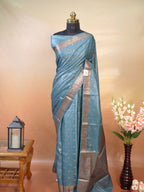 Banarasi Pure Tussar Silk Saree