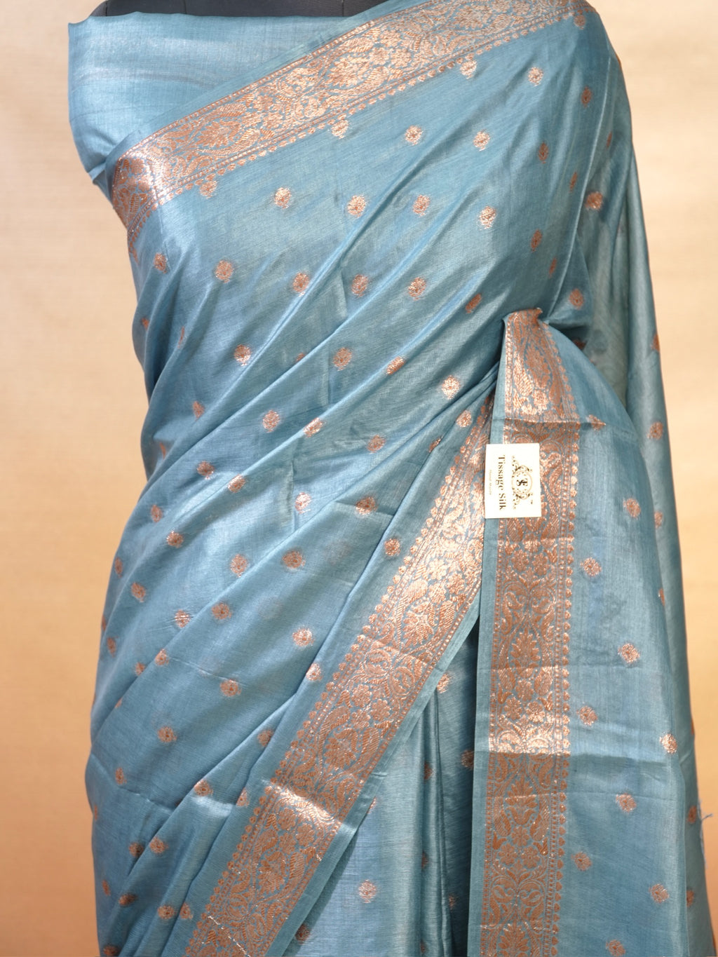 Banarasi Pure Tussar Silk Saree