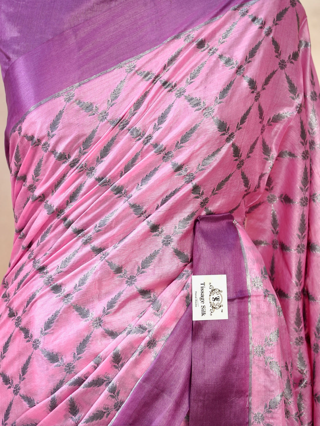 Banarasi Pure Tussar Silk Saree