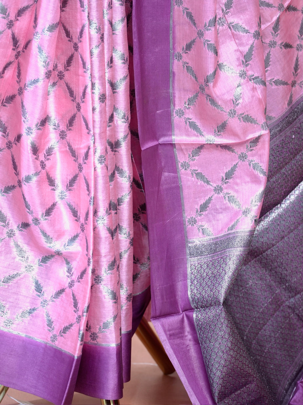 Banarasi Pure Tussar Silk Saree