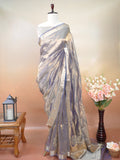 Banarasi Pure Tissue Handwork Zardozi Silk Saree