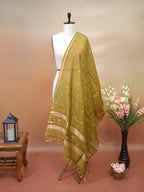 Handwoven Banarasi Pure Munga Silk Dupatta
