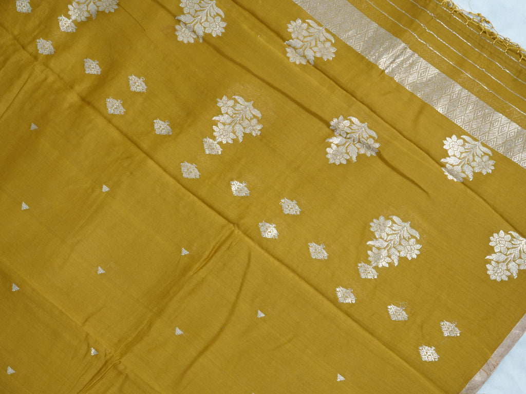 Handwoven Banarasi Pure Munga Silk Dupatta
