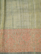 Banarasi Pure Raw Matka Silk Handmade Kadhuva Saree