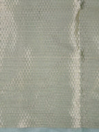 Banarasi Pure Tissue Silk Saree - Sage Green with Fine Gold Zari Floral Borders