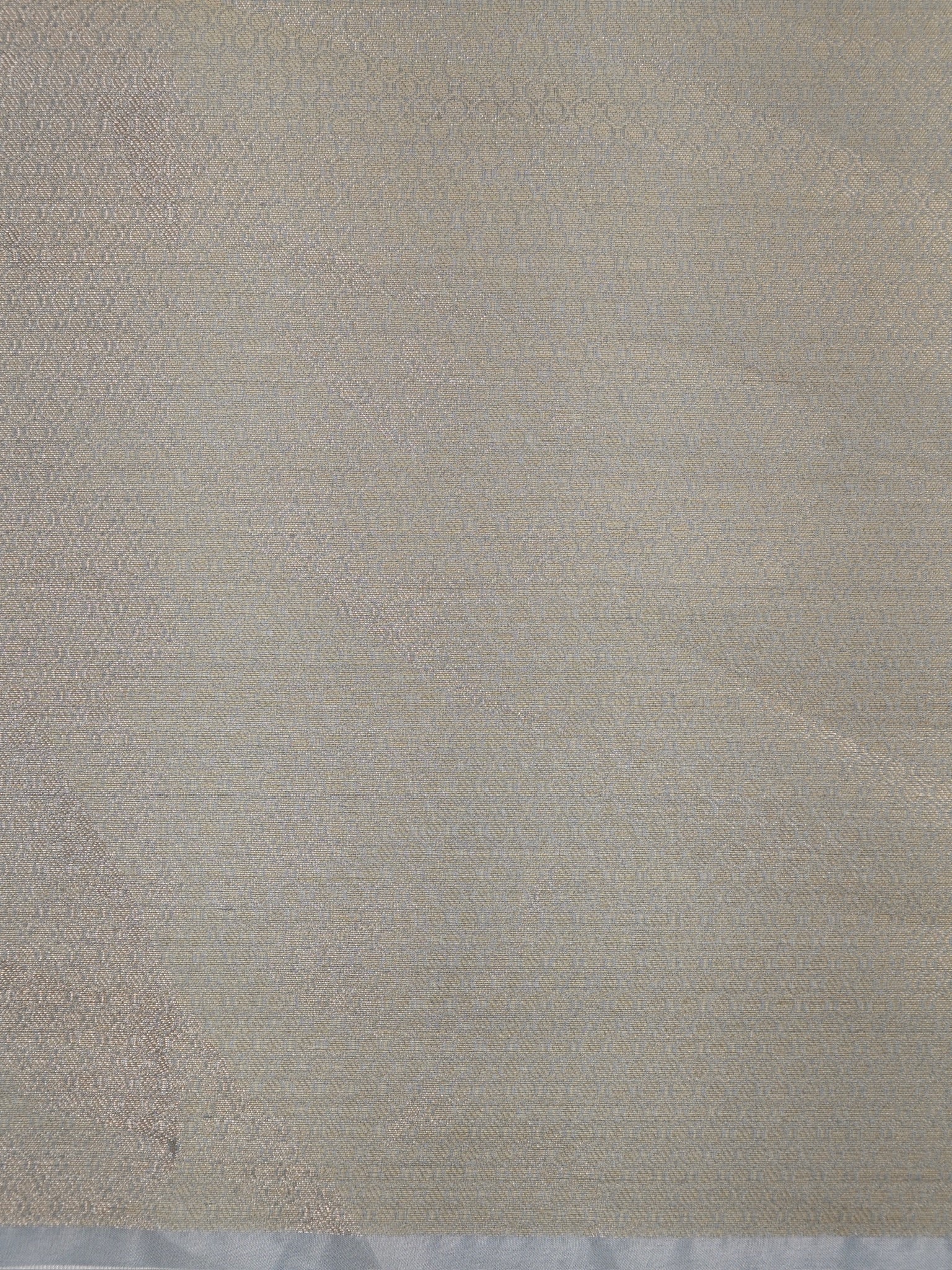 Banarasi Pure Tissue Silk Saree-Steel Blue with Silver Zari