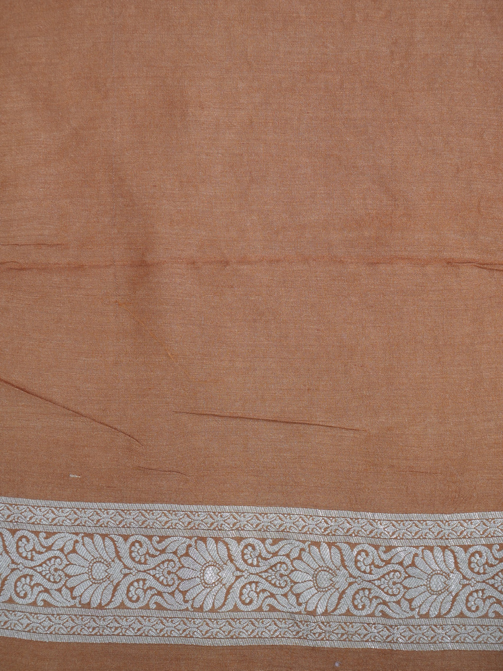Banarasi Pure Muga Silk Saree with Reshmi Zari Work – Handloom Cutwork