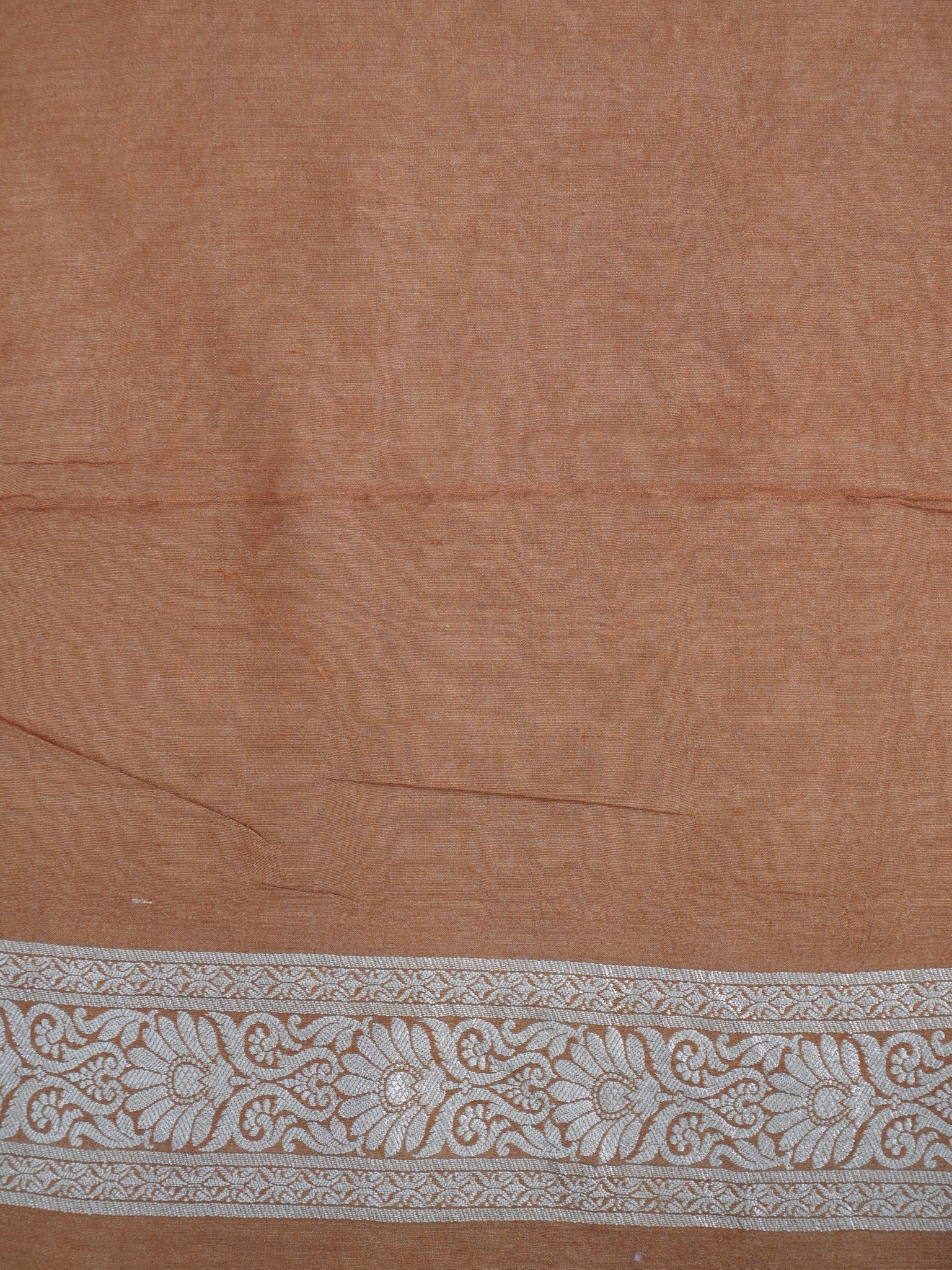 Banarasi Pure Muga Silk Saree with Reshmi Zari Work – Handloom Cutwork